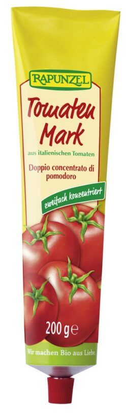 Rapunzel Tomatenmark, zweifach konzentriert (28% Tr.M.) in der Tube 200g