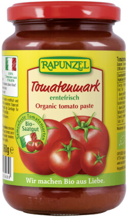 Rapunzel Tomatenmark, einfach konzentriert (22% Tr.M.) 360g