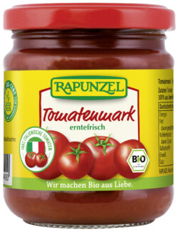Rapunzel Tomatenmark, einfach konzentriert, 22% Tr.M. 6 x 200g