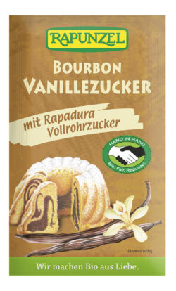 Rapunzel Vanillezucker Bourbon mit Rapadura HIH 8g