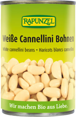 Rapunzel Weiße Cannellini Bohnen in der Dose 6 x 240g