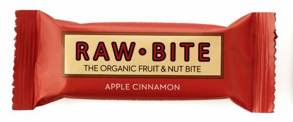 Raw Bite Fruchtriegel Apple Cinnamon glutenfrei 12 x 50g
