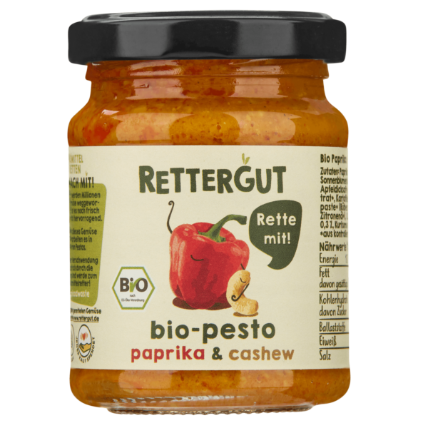 Rettergut Bio Pesto Paprika & Cashew 6 x 120g