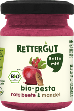 Rettergut Bio Pesto Rote Beete & Mandel 6 x 120g