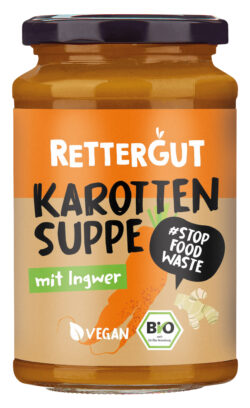 Rettergut Bio-Karottensuppe mit Ingwer 6 x 375ml