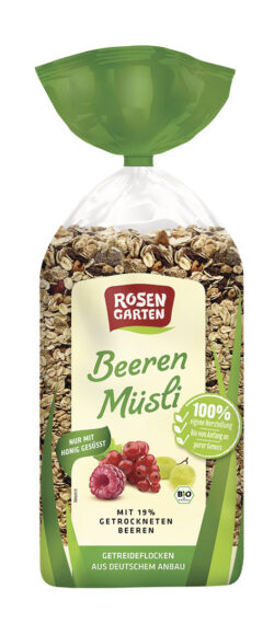 Rosengarten Beeren-Müsli 750g