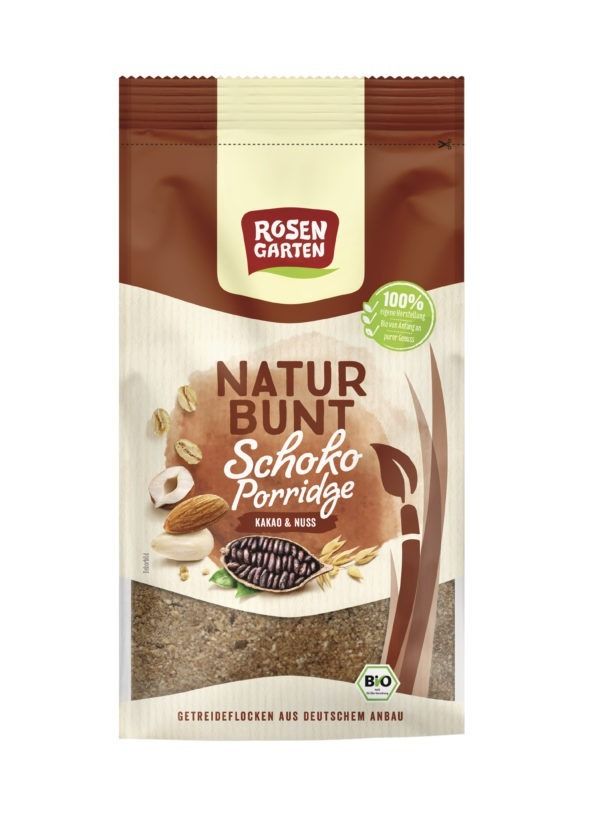 Rosengarten Naturbunt Porridge Kakao-Nuss 400g