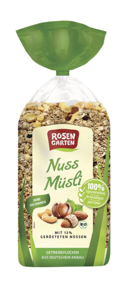 Rosengarten Nuss-Müsli 750g