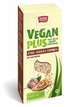 Rosengarten Vegan Plus - Chia-Kakao-Crunch 6 x 350g
