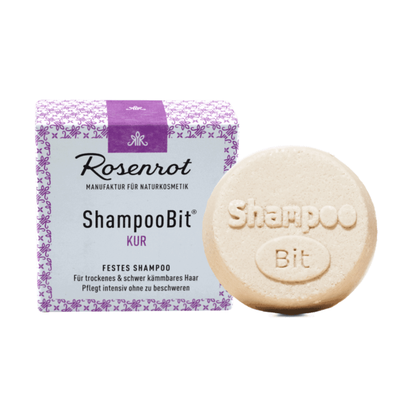 Rosenrot Naturkosmetik festes ShampooBit® Kur - 55g - in Schachtel 55g