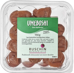 Ruschin Makrobiotik Bio-Umbeoshi, Salz-Aprikosen 6 x 150g