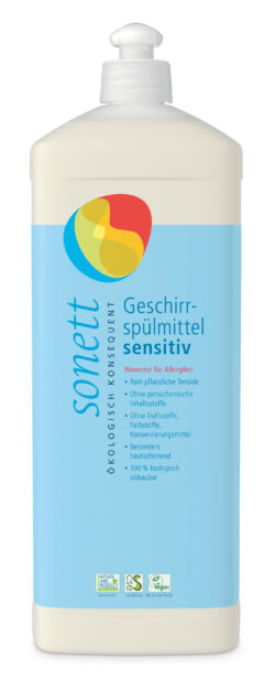 SONETT Geschirrspülmittel sensitiv 6 x 1l