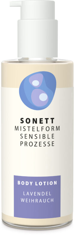 SONETT MISTELFORM. SENSIBLE PROZESSE Body Lotion Lavendel-Weihrauch 145ml