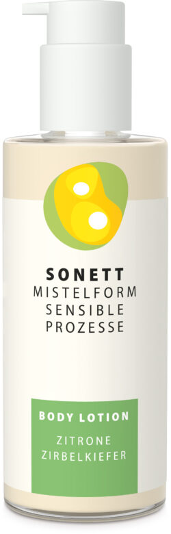 SONETT MISTELFORM. SENSIBLE PROZESSE Body Lotion Zitrone-Zirbelkiefer 145ml