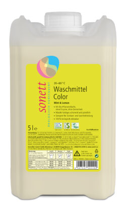 SONETT Waschmittel Color Mint & Lemon 20-60°C 5l