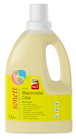 SONETT Waschmittel Color Mint & Lemon 20-60°C 6 x 1,5l