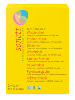 SONETT Waschmittel Pulver Konzentrat 40-95°C 2,4kg