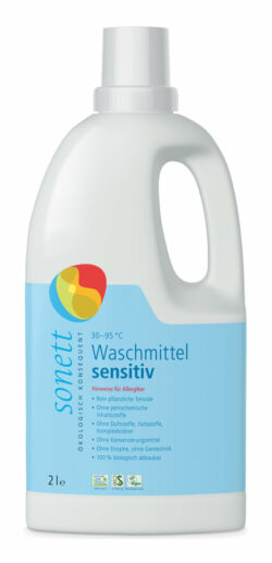 SONETT Waschmittel sensitiv 30-95°C 6 x 2l