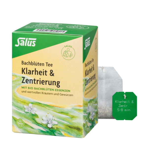 Salus® Bachblüten Tee Klarheit & Zentrierung bio 15 FB 6 x 30g