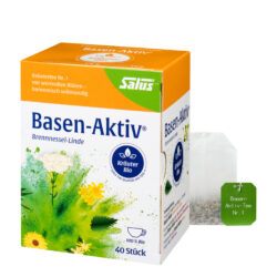 Salus® Basen-Aktiv® Tee N°. 1 Brennnessel-Linde bio 40 FB 6 x 72g