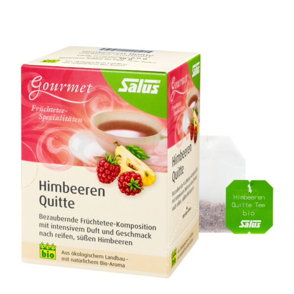 Salus® Gourmet Himbeeren QuitteTee bio 15FB 6 x 30g