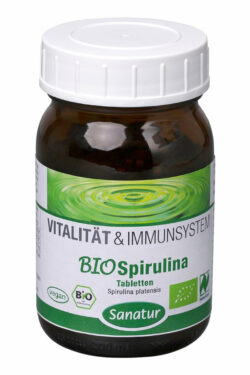 Sanatur BioSpirulina 250 Tabletten, kbA 100g