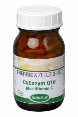 Sanatur CoEnzym Q10 plus Vitamin C 100 Kapseln 35g