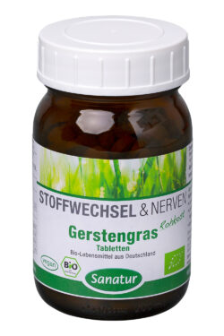 Sanatur Gerstengras 250 Tabletten, kbA 100g