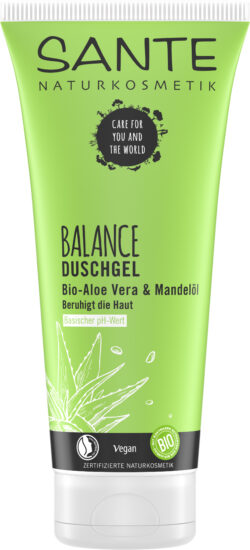 Sante BALANCE Duschgel Bio-Aloe & Mandelöl 200ml