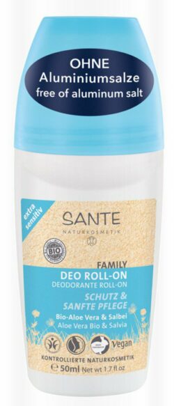 Sante FAMILY Deo Roll-on extra sensitiv Bio-Aloe Vera & Salbei 50ml