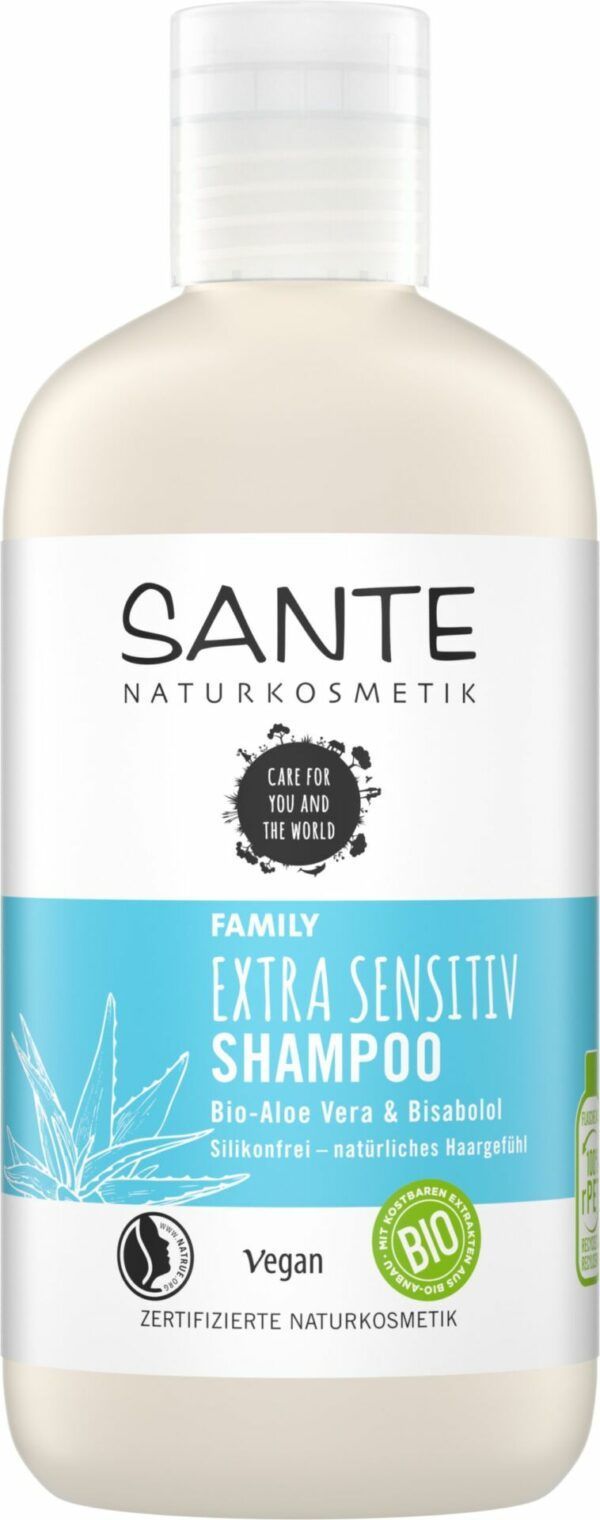 Sante FAMILY Extra Sensitiv Shampoo Bio-Aloe Vera & Bisabolol 250ml