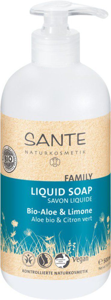Sante FAMILY Liquid Soap Bio-Aloe & Limone 500ml