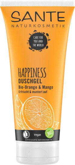 Sante HAPPINESS Duschgel Bio-Orange & Mango 200ml