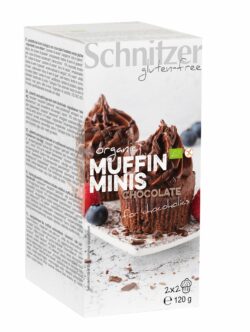 Schnitzer GLUTENFREE BIO MUFFIN MINIS CHOCOLATE 6 x 120g
