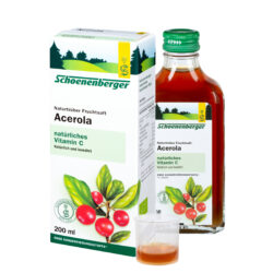Schoenenberger® Acerola, Naturtrüber Fruchtsaft (Bio) 200ml
