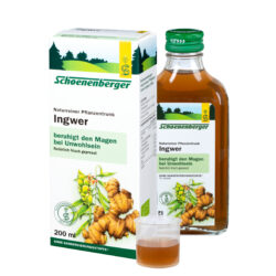 Schoenenberger® Ingwer, Naturreiner Pflanzentrunk (Bio) 200ml