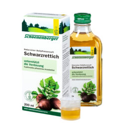 Schoenenberger® Schwarzrettich, Naturreiner Heilpflanzensaft bio 200ml