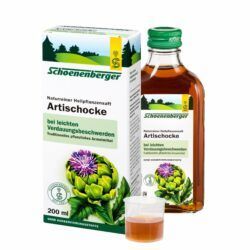 Schoenenberger® Artischocke, Naturreiner Heilpflanzensaft bio 200ml