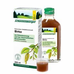 Schoenenberger® Birke, Naturreiner Heilpflanzensaft bio 200ml