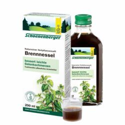 Schoenenberger® Brennnessel, Naturreiner Heilpflanzensaft bio 200ml