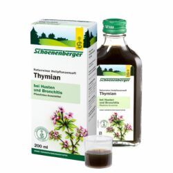 Schoenenberger® Thymian, Naturreiner Heilpflanzensaft bio 200ml