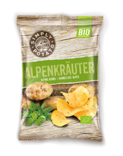 Simply Potato Bio Chips Alpenkräuter 100g