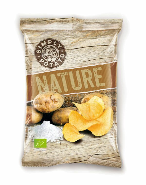 Simply Potato Bio Chips Nature 8 x 100g