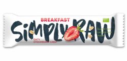 Simply Raw Breakfast Oaty Strawberry Crisp 15 x 40g