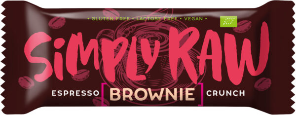 Simply Raw Brownie Espresso Crunch 16 x 45g