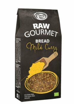 Simply Raw RAW GOURMET BREAD Mild Curry 6 x 90g