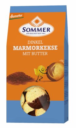 Sommer & Co. Demeter Dinkel Marmorkekse mit Butter 6 x 150g