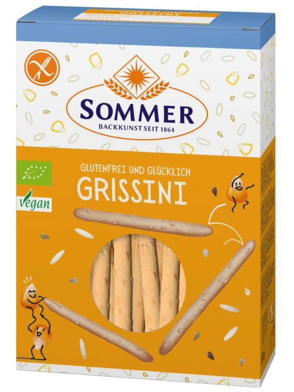 Sommer & Co. Glutenfrei und Glücklich Grissini 100g