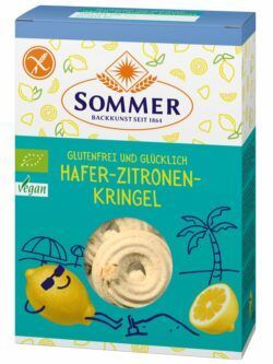 Sommer & Co. Glutenfrei und Glücklich Hafer-Zitronen-Kringel 7 x 150g