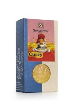 Sonnentor Curry scharf, Packung 50g